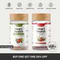 Snap Supplements Heart Health Capsules and Gummies Bundle - Natural Support for Blood Circulation and Cardiovascular Wellness
