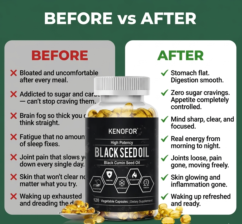 Black Seed Oil Capsules – Premium Support for Immune, Digestive and Respiratory Wellbeing