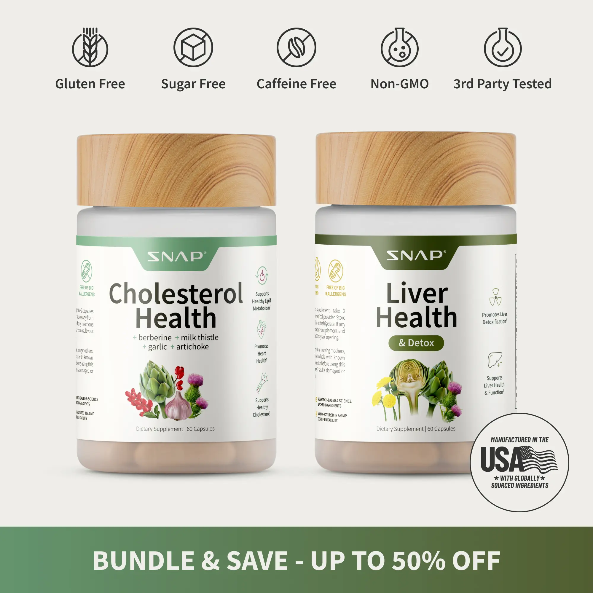 Cholesterol & Liver Health Bundle – Support for Lipid Balance & Liver Function