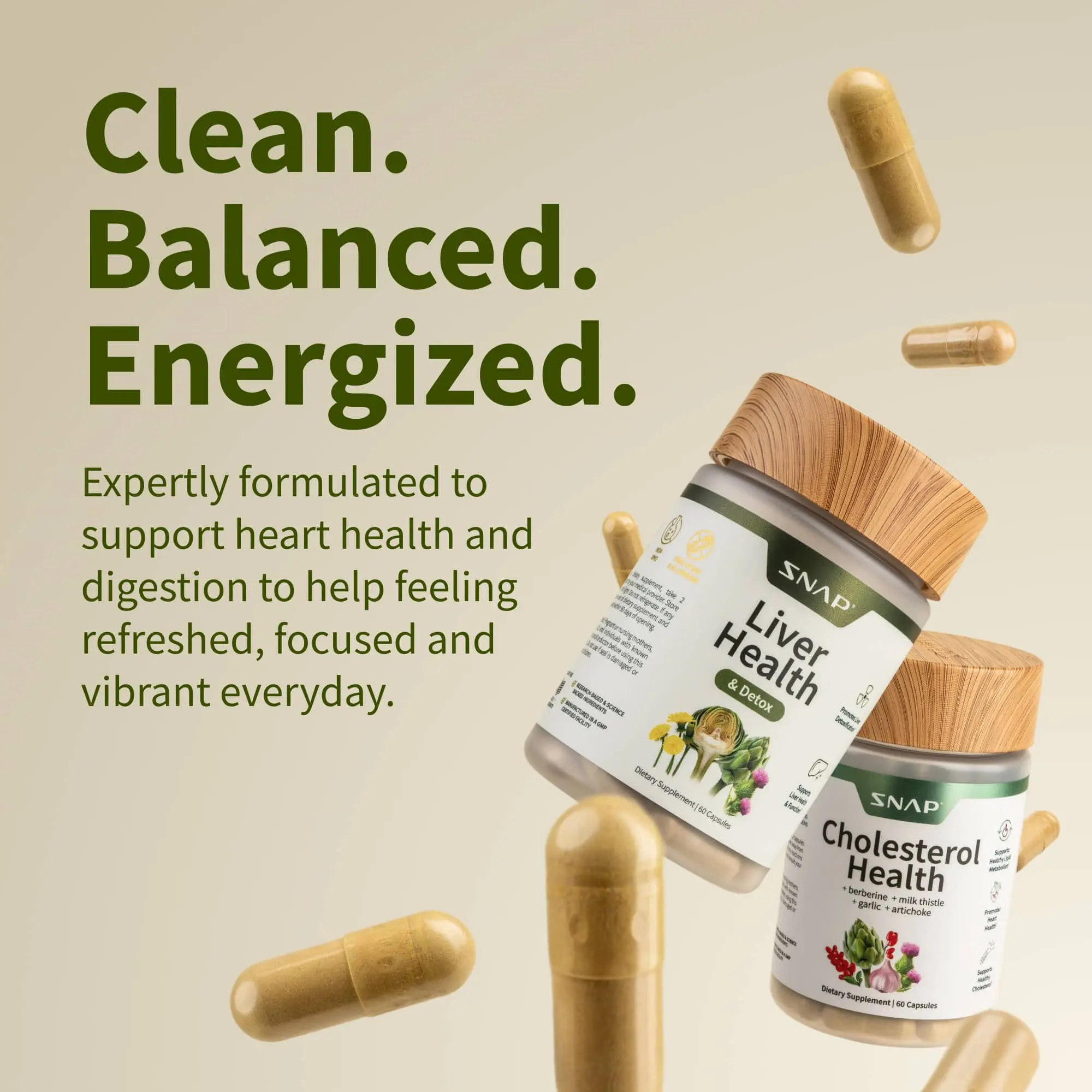 Cholesterol & Liver Health Bundle – Support for Lipid Balance & Liver Function
