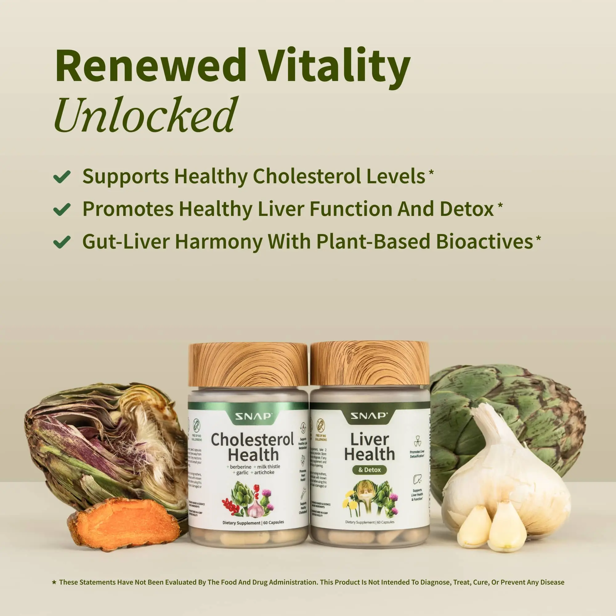 Cholesterol & Liver Health Bundle – Support for Lipid Balance & Liver Function