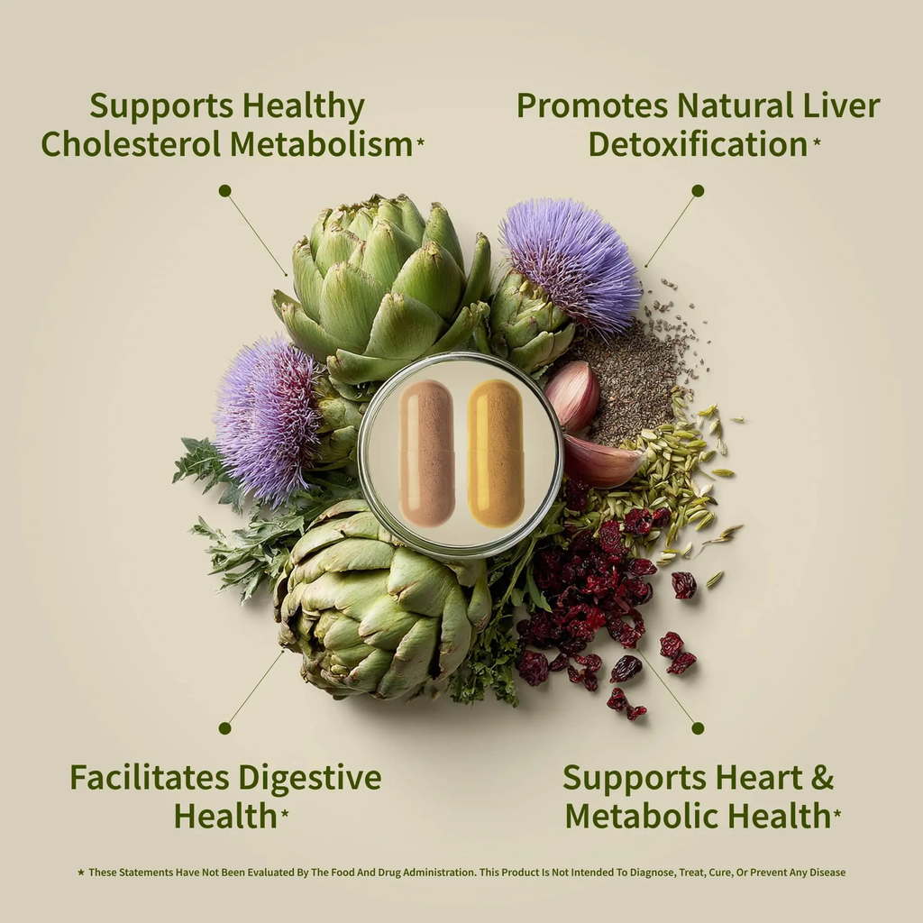 Cholesterol & Liver Health Bundle – Support for Lipid Balance & Liver Function