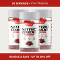 Snap Supplements - Sugar Free Nitric Oxide Beet Root Gummies - Heart Health - Energy Boost - Circulation - Nitric Oxide Booster - 3Rd Party Tested