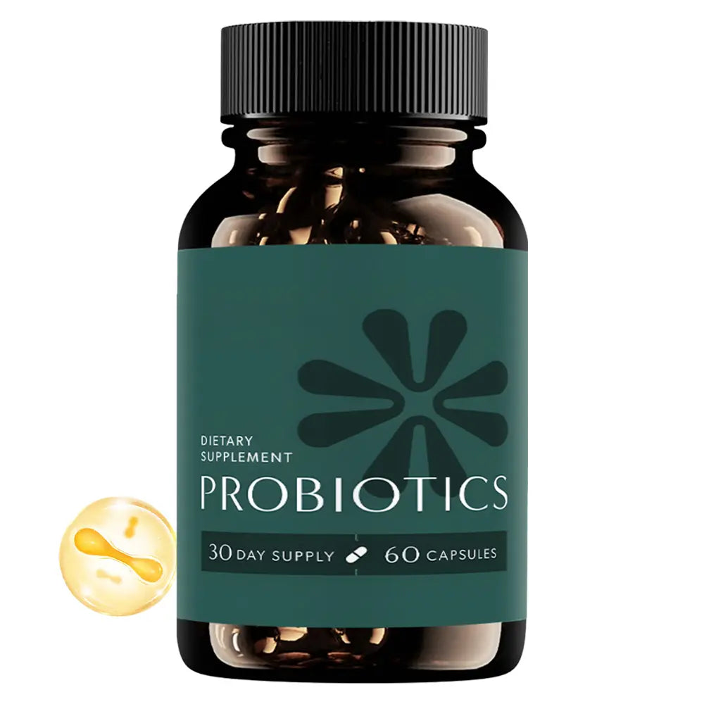 Probiotic Dietary Supplement for Enhanced Gut and Digestive Health, 60 Capsules